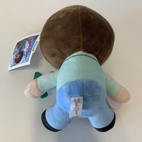 Phunny BOB ROSS Doll Artist Plush Small 9" Kidrobot Painter - Picture 3 of 7